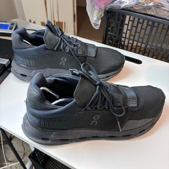 On Running Cloudnova Form 2 Men's 10 All Black Comfort Walking Sport Gym Active - Picture 9 of 16